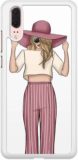 Casimoda Huawei P20 hoesje - Summer girl Multi