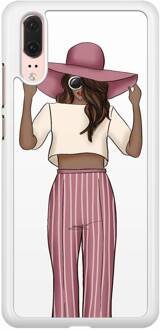 Casimoda Huawei P20 hoesje - Summer girl Multi