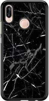 Casimoda Huawei P20 Lite hoesje - Marmer zwart