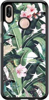 Casimoda Huawei P20 Lite hoesje - Tropical banana Groen