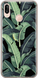 Casimoda Huawei P20 Lite siliconen hoesje - Bali vibe Groen