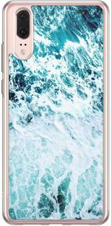 Casimoda Huawei P20 siliconen hoesje - Oceaan Blauw