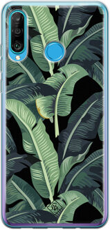 Casimoda Huawei P30 Lite siliconen hoesje - Bali vibe Groen