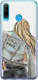 Casimoda Huawei P30 Lite siliconen hoesje - GRL PWR Multi