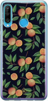 Casimoda Huawei P30 Lite siliconen hoesje - Orange lemonade Multi