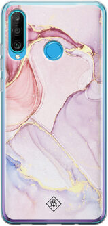 Casimoda Huawei P30 Lite siliconen hoesje - Purple sky Paars