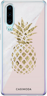 Casimoda Huawei P30 siliconen hoesje - Ananas Roze