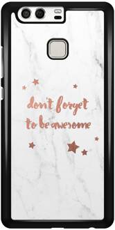 Casimoda Huawei P9 hoesje - Don't forget to be awesome