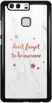 Casimoda Huawei P9 hoesje - Don't forget to be awesome