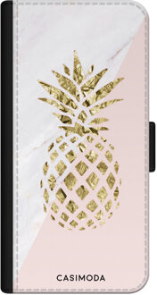 Casimoda iPhone 11 flipcase - Ananas Roze