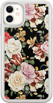 Casimoda iPhone 11 hybride hoesje - Flowerpower Multi