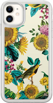 Casimoda iPhone 11 hybride hoesje - Sunflowers Geel