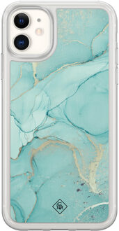 Casimoda iPhone 11 hybride hoesje - Touch of mint