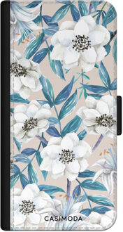 Casimoda iPhone 11 Pro flipcase - Touch of flowers Blauw