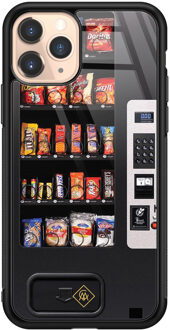 Casimoda iPhone 11 Pro glazen hardcase - Snoepautomaat Multi