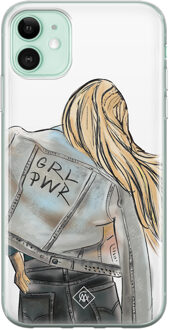 Casimoda iPhone 11 siliconen hoesje - GRL PWR Multi