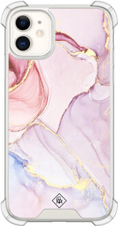 Casimoda iPhone 11 siliconen shockproof hoesje - Purple sky Paars