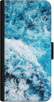 Casimoda iPhone 12 flipcase - Oceaan Blauw