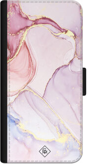 Casimoda iPhone 12 flipcase - Purple sky Roze