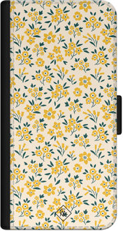Casimoda iPhone 12 mini flipcase - Yellow garden Geel