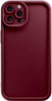 Casimoda iPhone 12 Pro case - Effen rood
