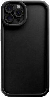 Casimoda iPhone 12 Pro case - Effen zwart