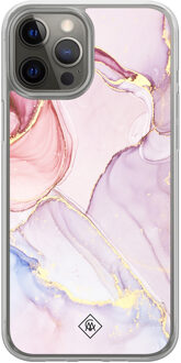 Casimoda iPhone 12 (Pro) hybride hoesje - Purple sky Paars