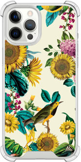 Casimoda iPhone 12 Pro Max shockproof hoesje - Sunflowers Multi