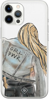 Casimoda iPhone 12 Pro Max siliconen hoesje - GRL PWR Multi