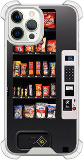 Casimoda iPhone 12 (Pro) siliconen shockproof hoesje - Snoepautomaat Multi