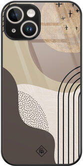Casimoda iPhone 13 hardcase - Abstract almond Multi