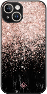 Casimoda iPhone 13 hardcase - Marmer twist Rosekleurig