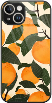 Casimoda iPhone 13 hardcase - Orange garden Multi