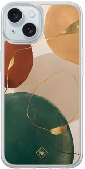 Casimoda iPhone 13 hybride hoesje - Earthy Luxe Multi