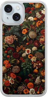 Casimoda iPhone 13 hybride hoesje - Exotic garden Multi