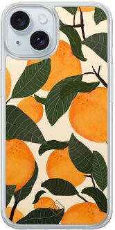 Casimoda iPhone 13 hybride hoesje - Oranges