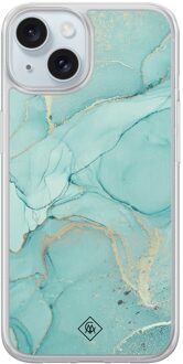 Casimoda iPhone 13 hybride hoesje - Touch of mint