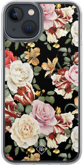 Casimoda iPhone 13 mini hybride hoesje - Flowerpower Multi