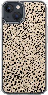 Casimoda iPhone 13 mini hybride hoesje - Spot on Bruin/beige
