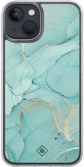 Casimoda iPhone 13 mini hybride hoesje - Touch of mint