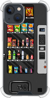 Casimoda iPhone 13 mini shockproof hoesje - Snoepautomaat Zwart
