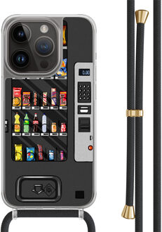 Casimoda iPhone 13 Pro hoesje met zwart koord - Snoepautomaat
