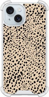 Casimoda iPhone 13 shockproof hoesje - Spot on Bruin/beige