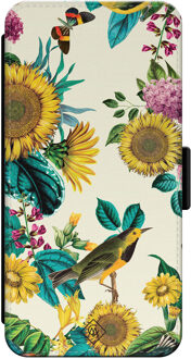 Casimoda iPhone 14 flipcase - Sunflowers Geel