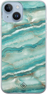 Casimoda iPhone 14 Plus siliconen hoesje - Mamer azuurblauw
