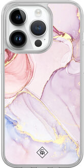 Casimoda iPhone 14 Pro hybride hoesje - Purple sky Paars