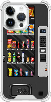 Casimoda iPhone 14 Pro Max shockproof hoesje - Snoepautomaat Zwart