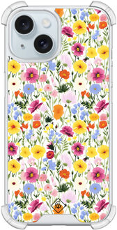 Casimoda iPhone 14 shockproof hoesje - Happy flora Multi