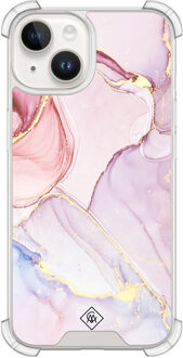 Casimoda iPhone 14 siliconen shockproof hoesje - Purple sky Paars