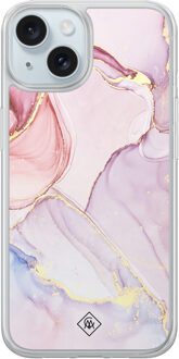 Casimoda iPhone 15 hybride hoesje - Purple sky Paars